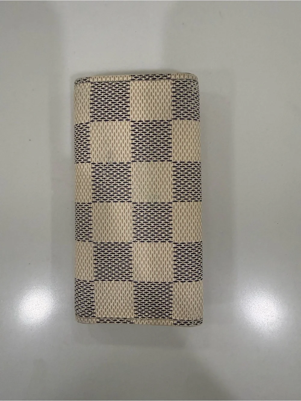 Louis Vuitton Damier Azur Multiclés 4 Key Holder - Ivory Cream